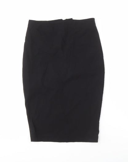 ASOS DESIGN Women's Black Pencil Skirt UK 8
