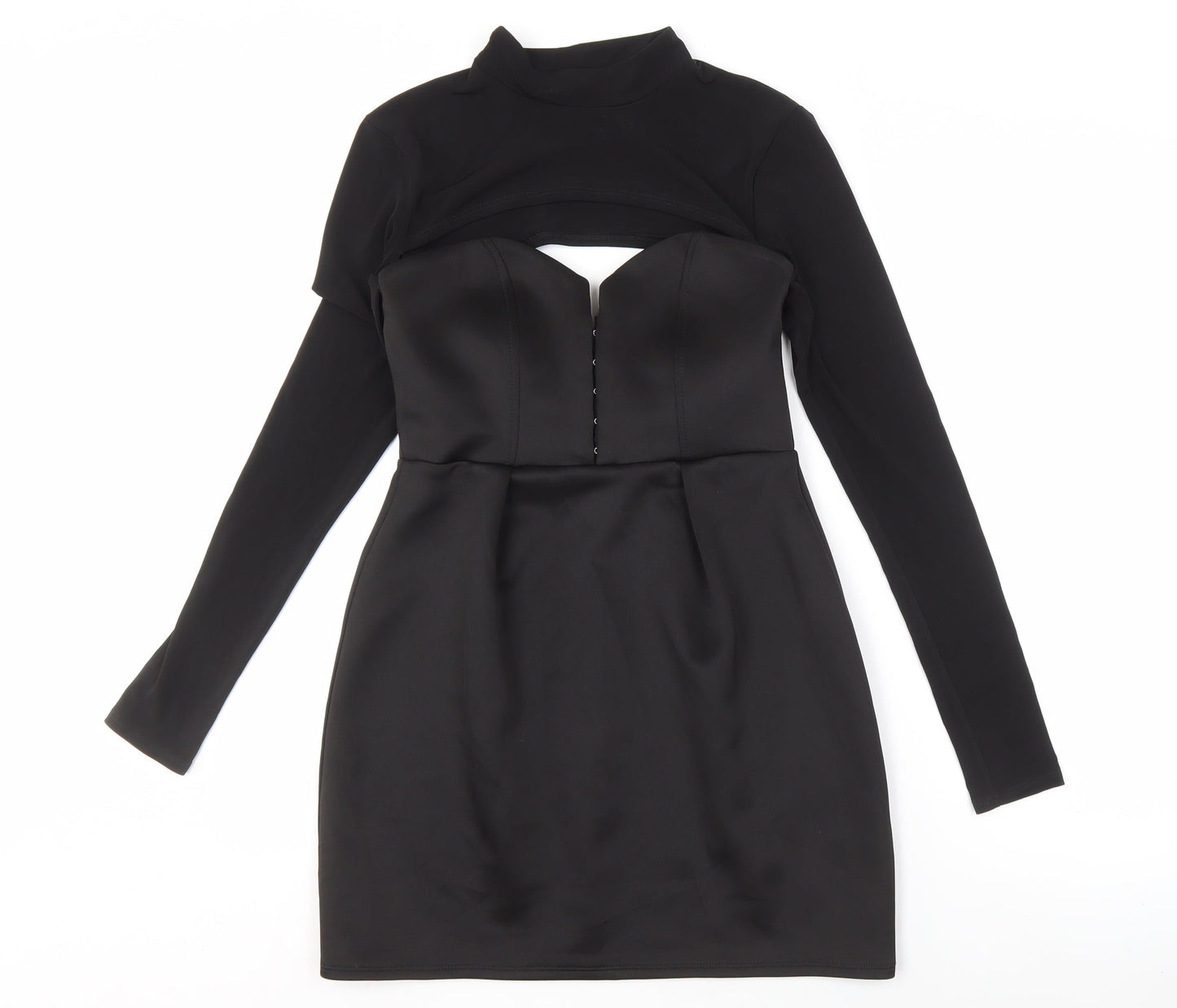 ASOS Women's Black Bodycon Short Dress Size 10