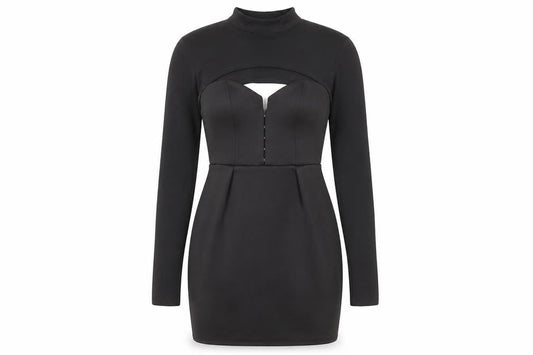 ASOS Women's Black Bodycon Short Dress Size 10