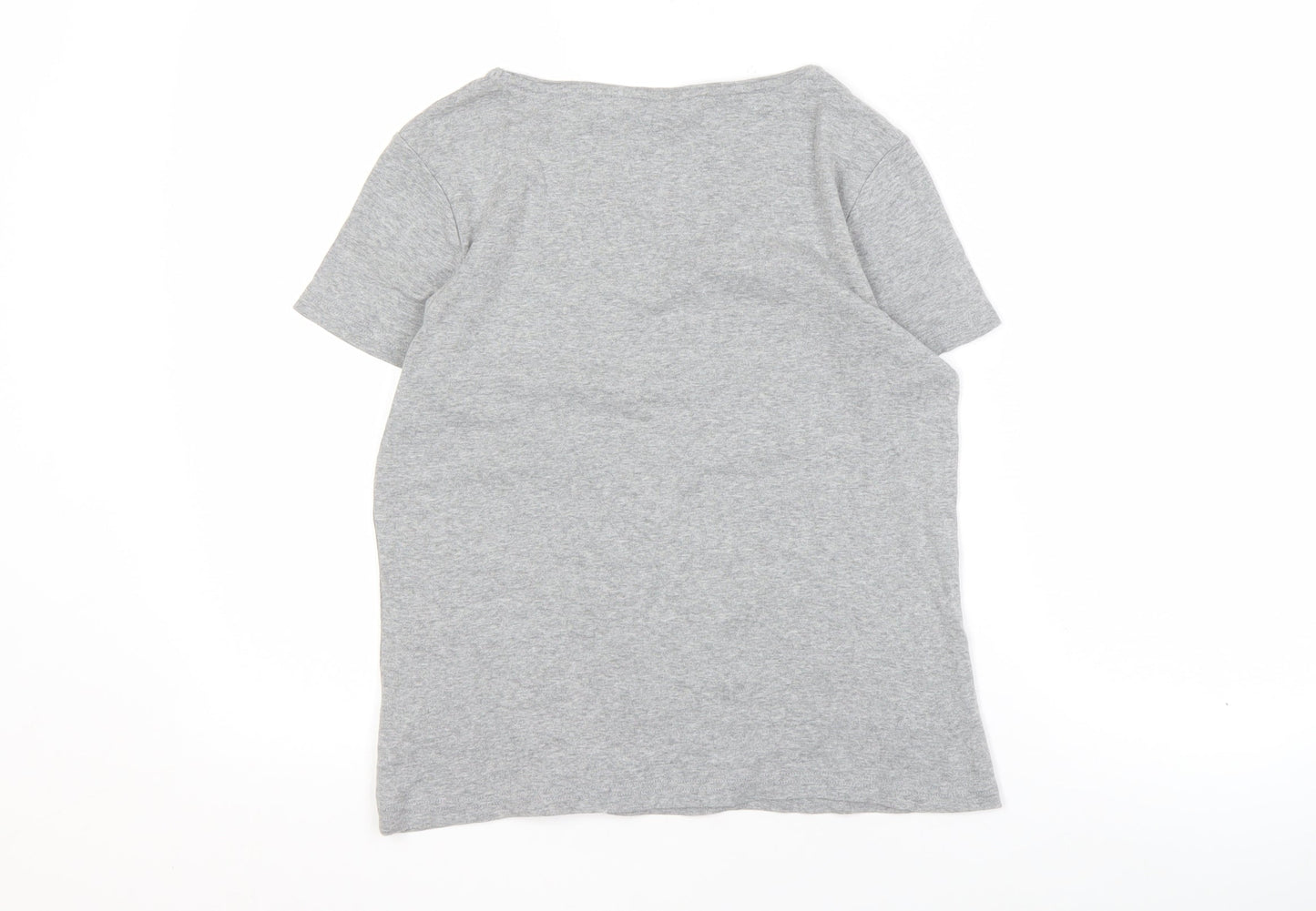 Maine New England Women's Grey Floral T-Shirt