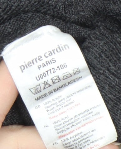 Pierre Cardin Men's Grey 3XL V-Neck Pullover Jumper