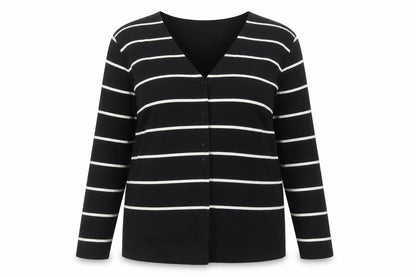 Womens UK Size L Liz Claiborne Black  Button-Up