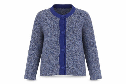 Womens UK Size M Honor Millburn Blue Cardigan Jumper