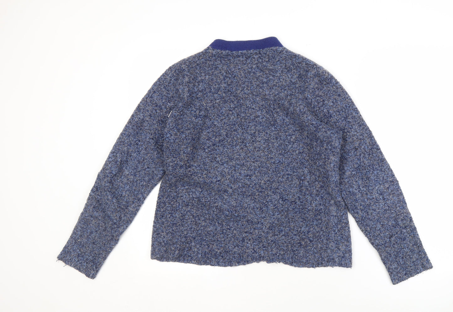 Womens UK Size M Honor Millburn Blue Cardigan Jumper