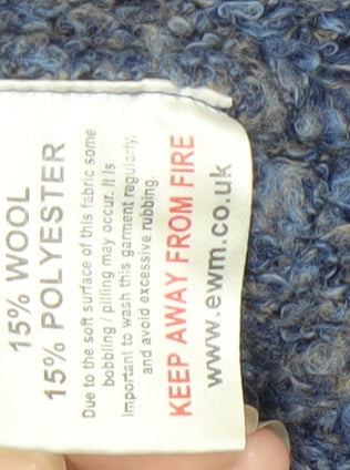 Womens UK Size M Honor Millburn Blue Cardigan Jumper