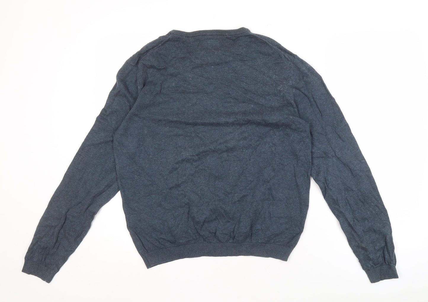 Only & Sons Men's Blue Pullover Jumper Medium