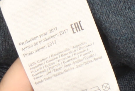 Only & Sons Men's Blue Pullover Jumper Medium