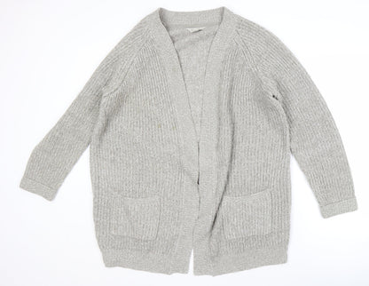 Womens UK Size 18 BHS Grey Cardigan Jumper