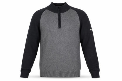 Nautica Jeans Co. Men's XL Grey Black Pullover Jumper