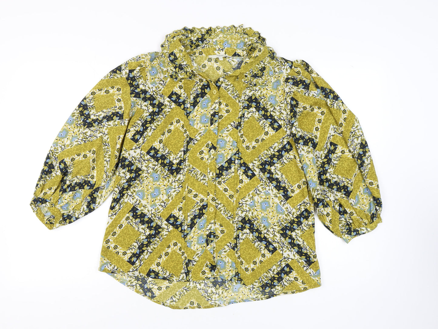 Womens UK Size 10 NEXT Multicoloured  Button-Up