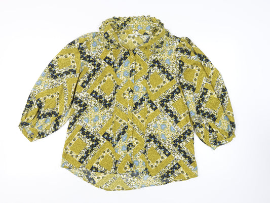 Womens UK Size 10 NEXT Multicoloured  Button-Up