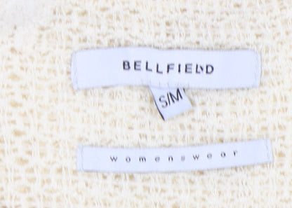 Bellfield Women's Ivory Crochet Shift Dress S/M
