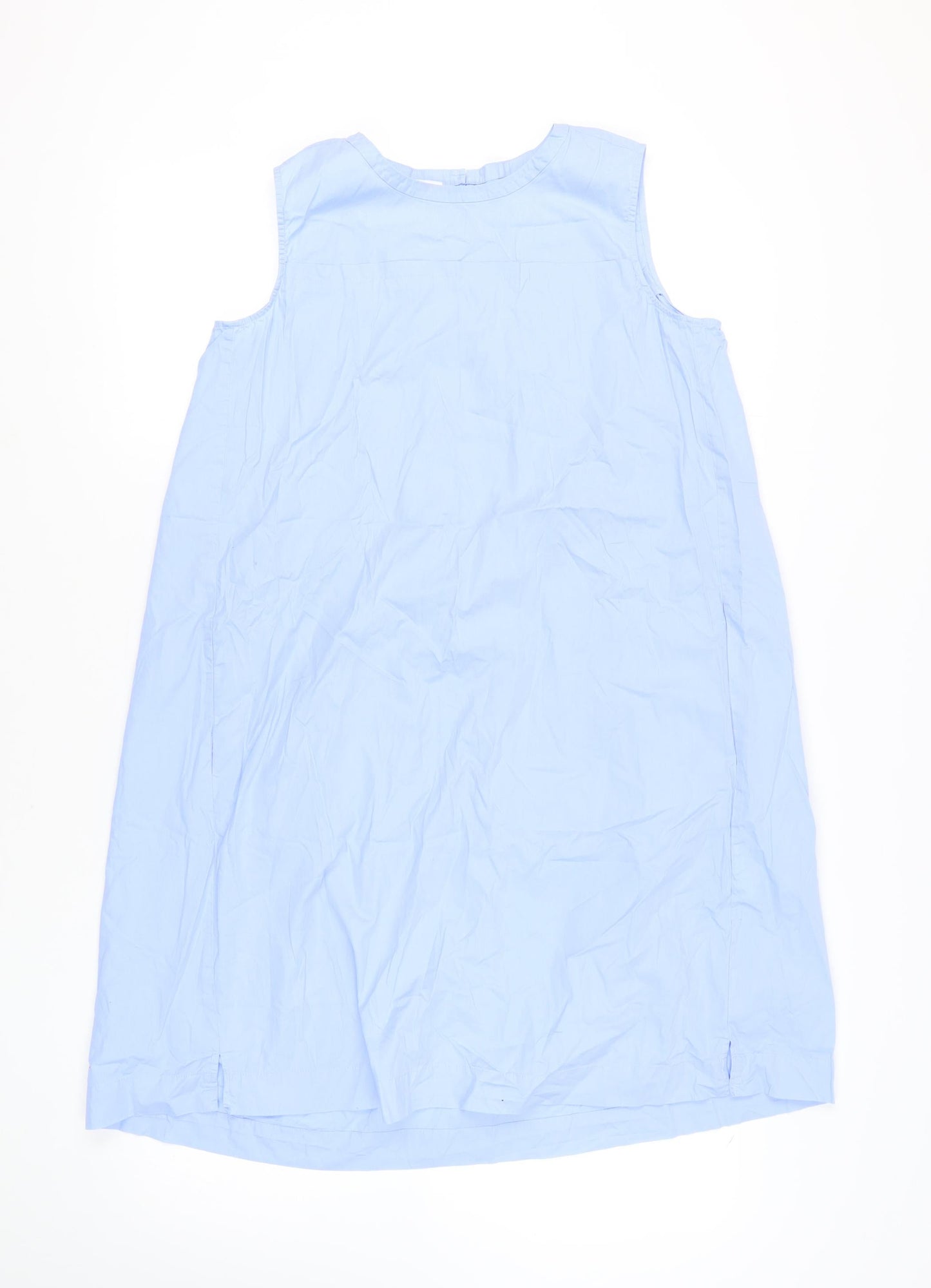 Peter Hahn Women's Blue Sleeveless Dress Size 14