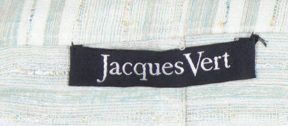 Jacques Vert Women's Green Button-Up Shirt Size 22