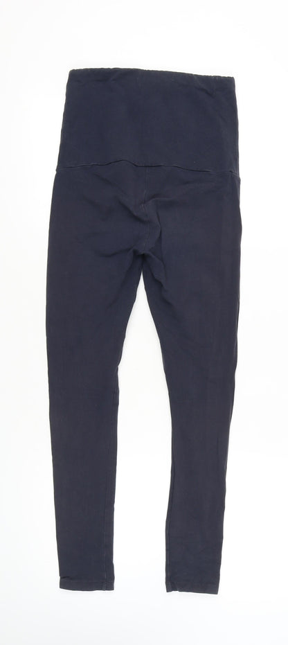 JoJo Maman Bébé Women's Black Cotton Leggings Size S