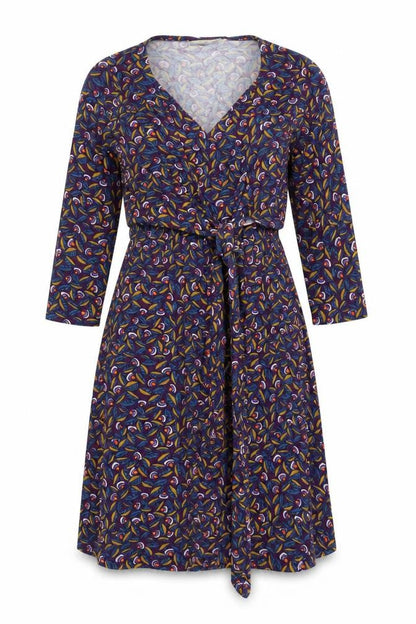 JoJo Maman Bébé Women's Multicoloured M Wrap Dress