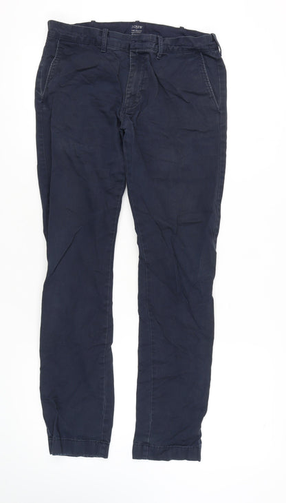 J.Crew Men’s Blue Chino Trousers Size 32