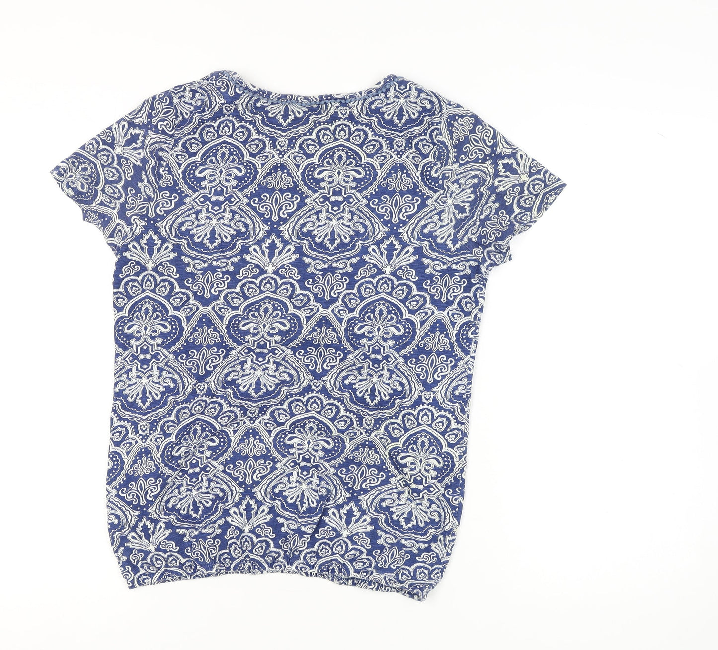 Womens UK Size 12 Debenhams Blue  T-Shirt