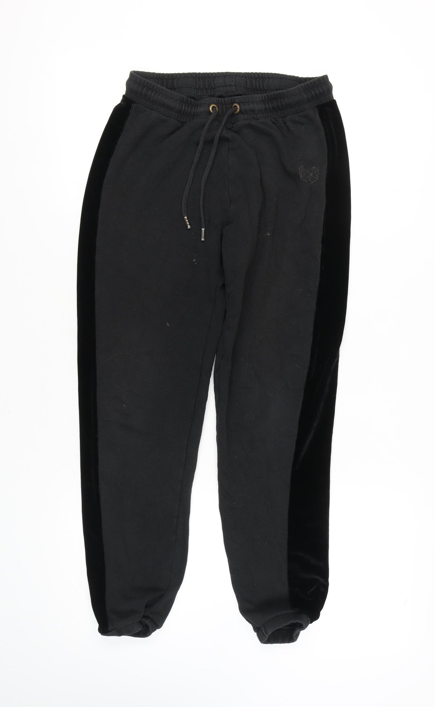 Pink Soda Women's Black Joggers Size 8