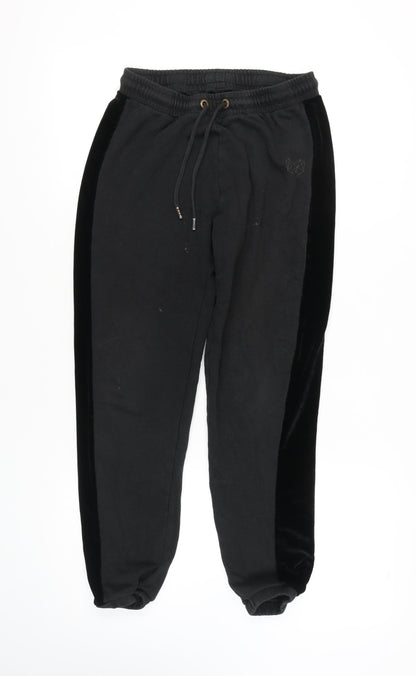 Pink Soda Women's Black Joggers Size 8