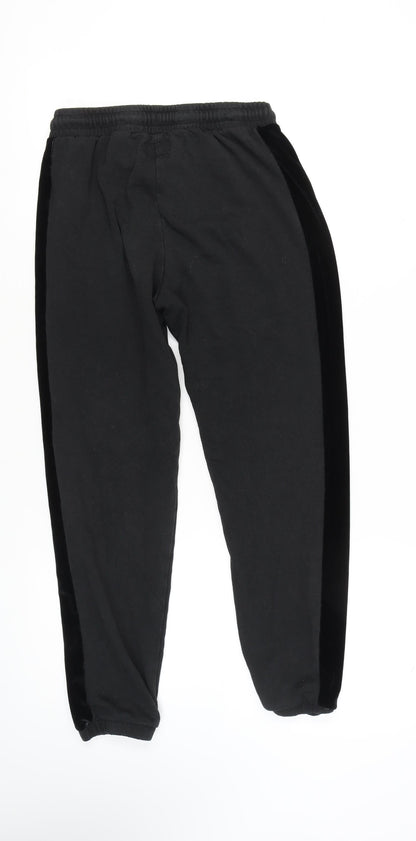 Pink Soda Women's Black Joggers Size 8