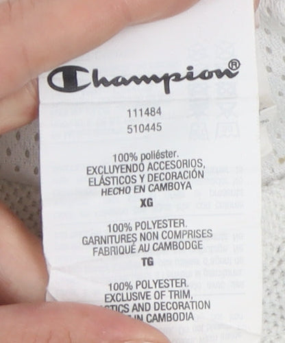 Champion Women's White Athletic Shorts XL