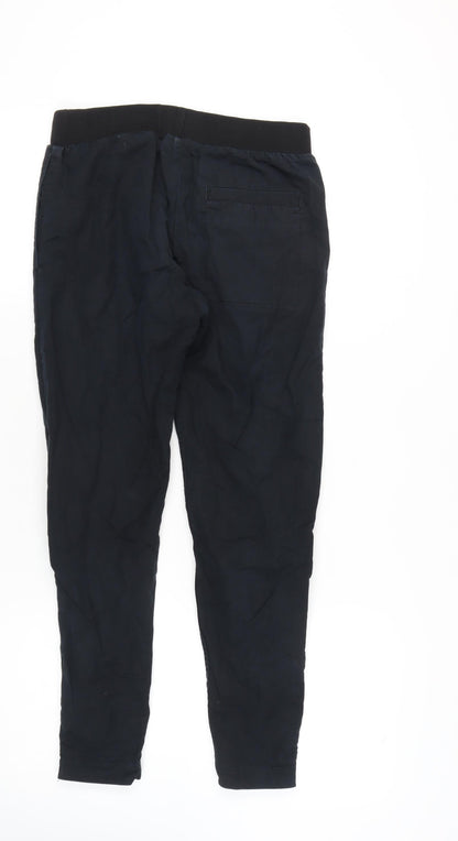 Womens UK Size S COS Regular Fit  Black Trousers