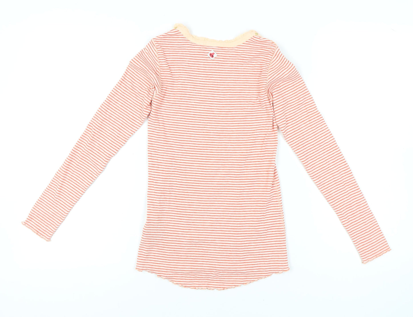 Scotch & Soda Girls Multicoloured Striped T-Shirt, Size 12 Years