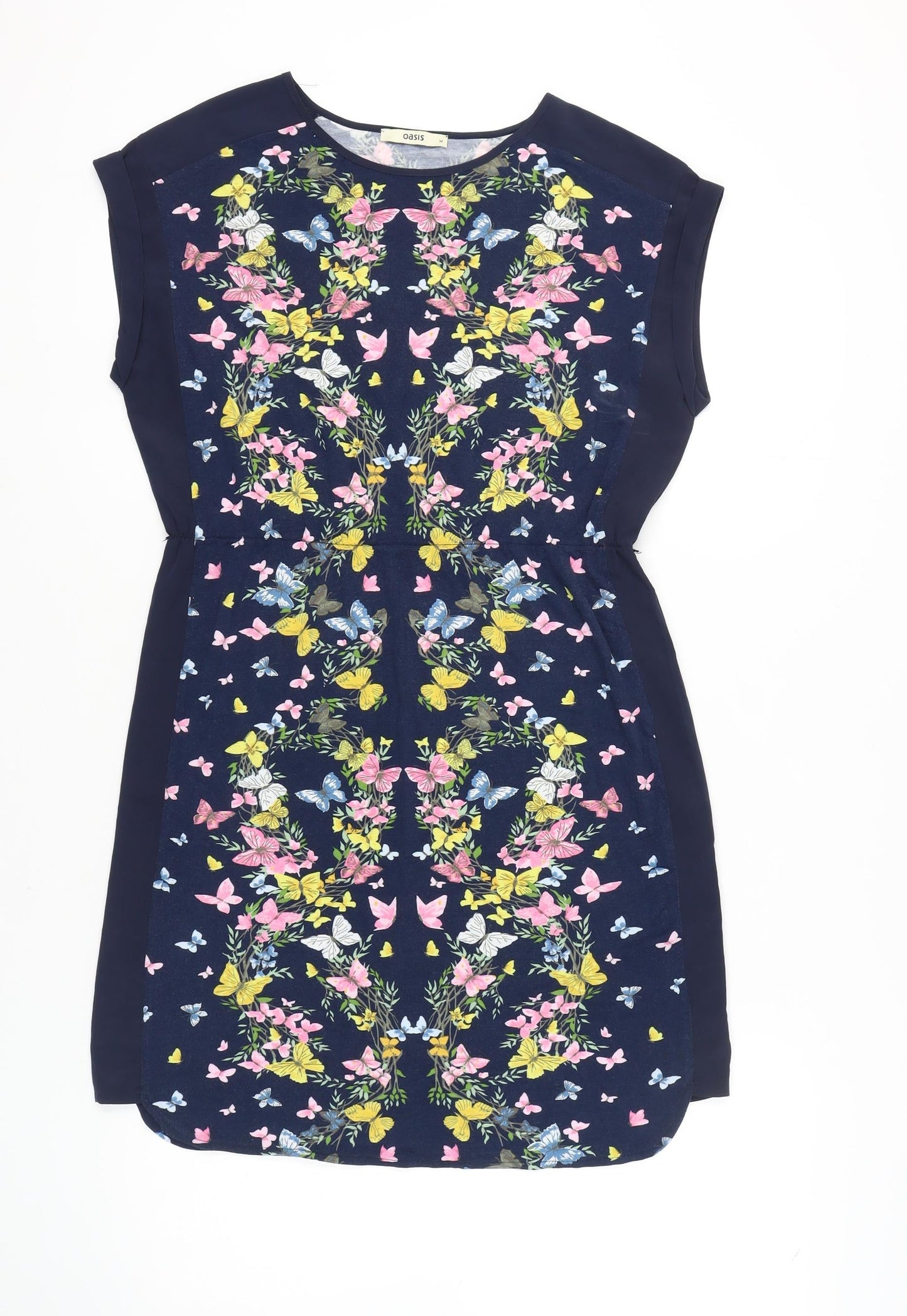 Oasis Women's Multicolour Floral Dress M