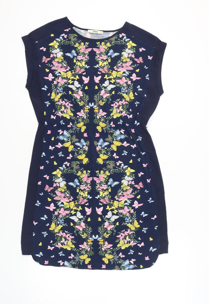 Oasis Women's Multicolour Floral Dress M