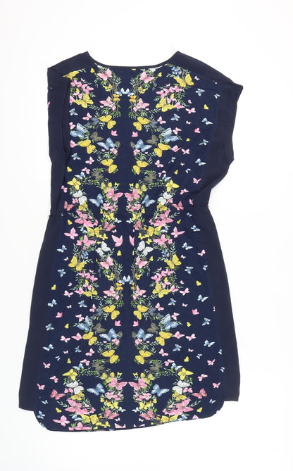 Oasis Women's Multicolour Floral Dress M