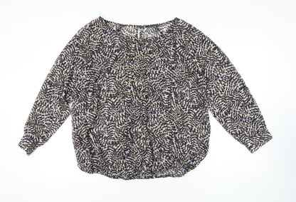 Womens UK Size 22 David Emanuel Multicoloured Basic Blouse