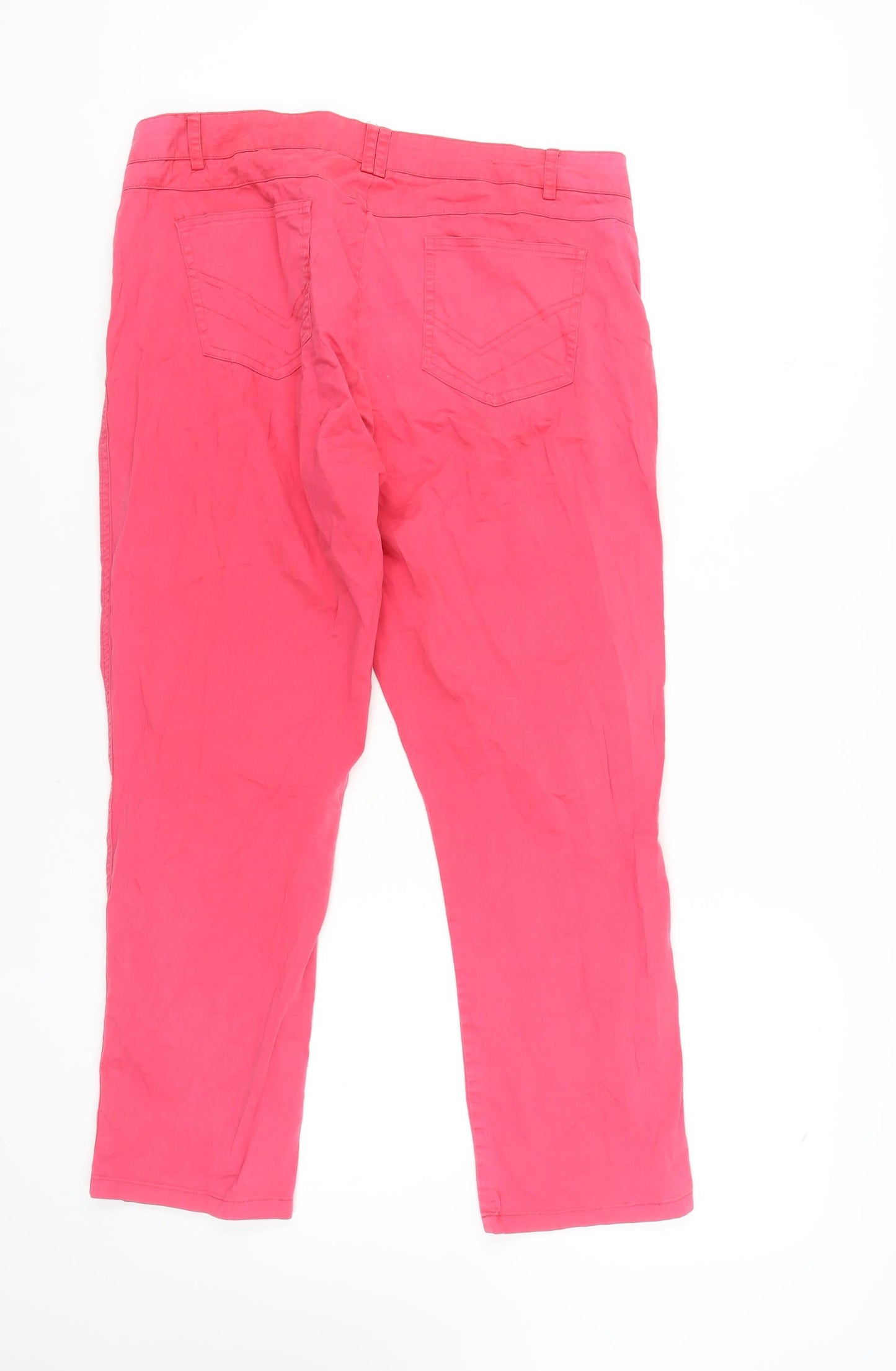 Mantaray Women's Pink Chino Trousers Size 14