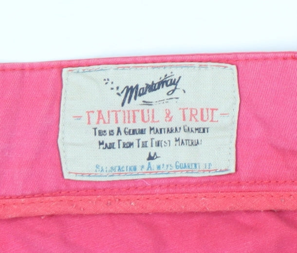 Mantaray Women's Pink Chino Trousers Size 14