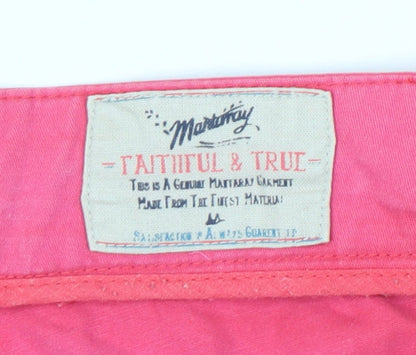 Mantaray Women's Pink Chino Trousers Size 14