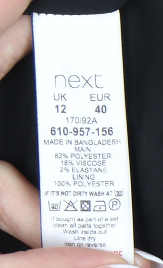 Next Women's Grey Sheath Dress, Size 12, Business Style