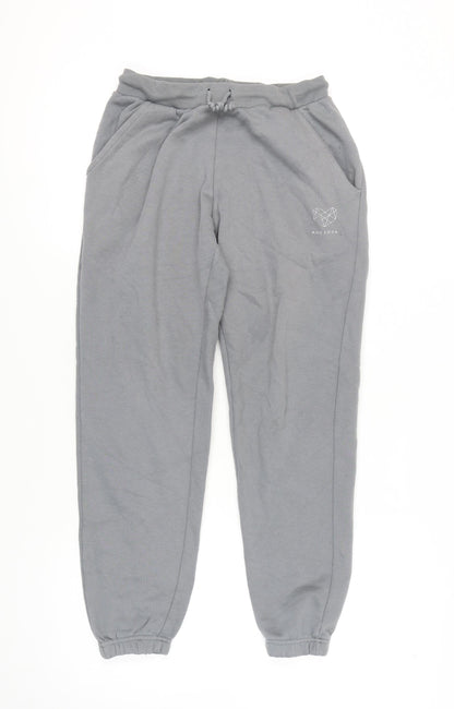 Pink Soda Sport Women's Grey Jogger Trousers Size 8