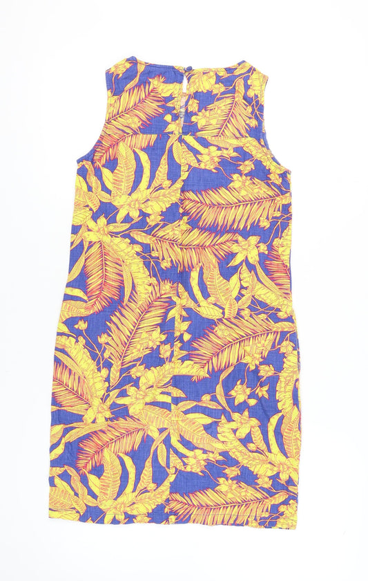 Next Women's Multicoloured Sheath Dress, Size 6, Tropical Style