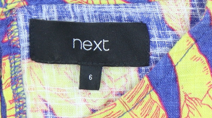 Next Women's Multicoloured Sheath Dress, Size 6, Tropical Style