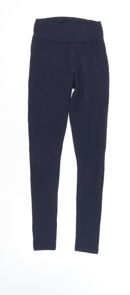FatFace Women's Blue Ankle Leggings Size 6 Casual