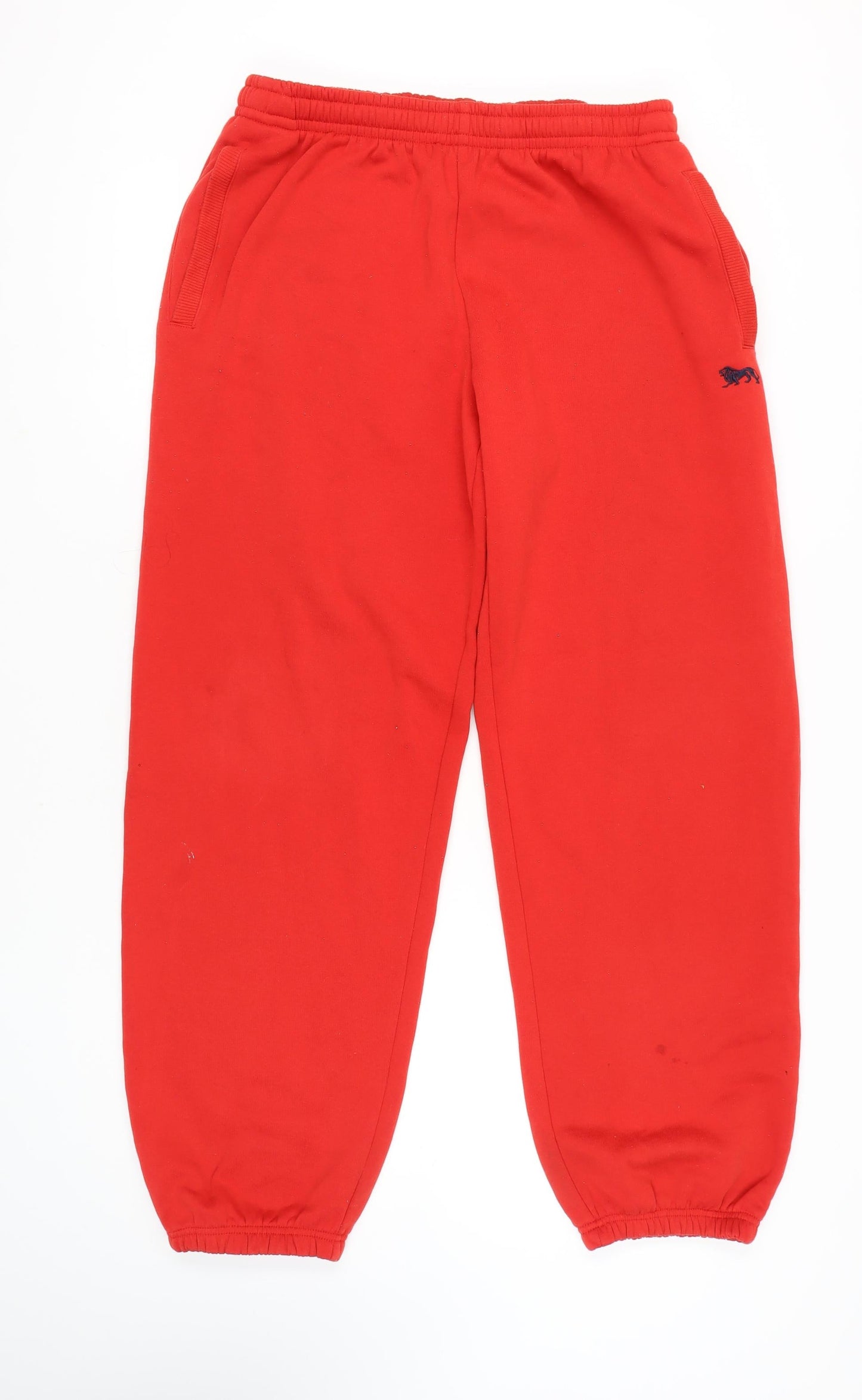 Lonsdale Men's Red Joggers 2XL with Logo