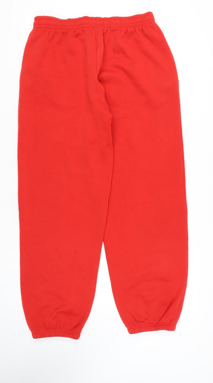Lonsdale Men's Red Joggers 2XL with Logo