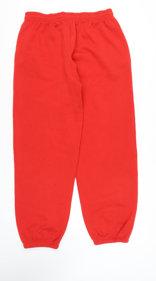 Lonsdale Men's Red Joggers 2XL with Logo