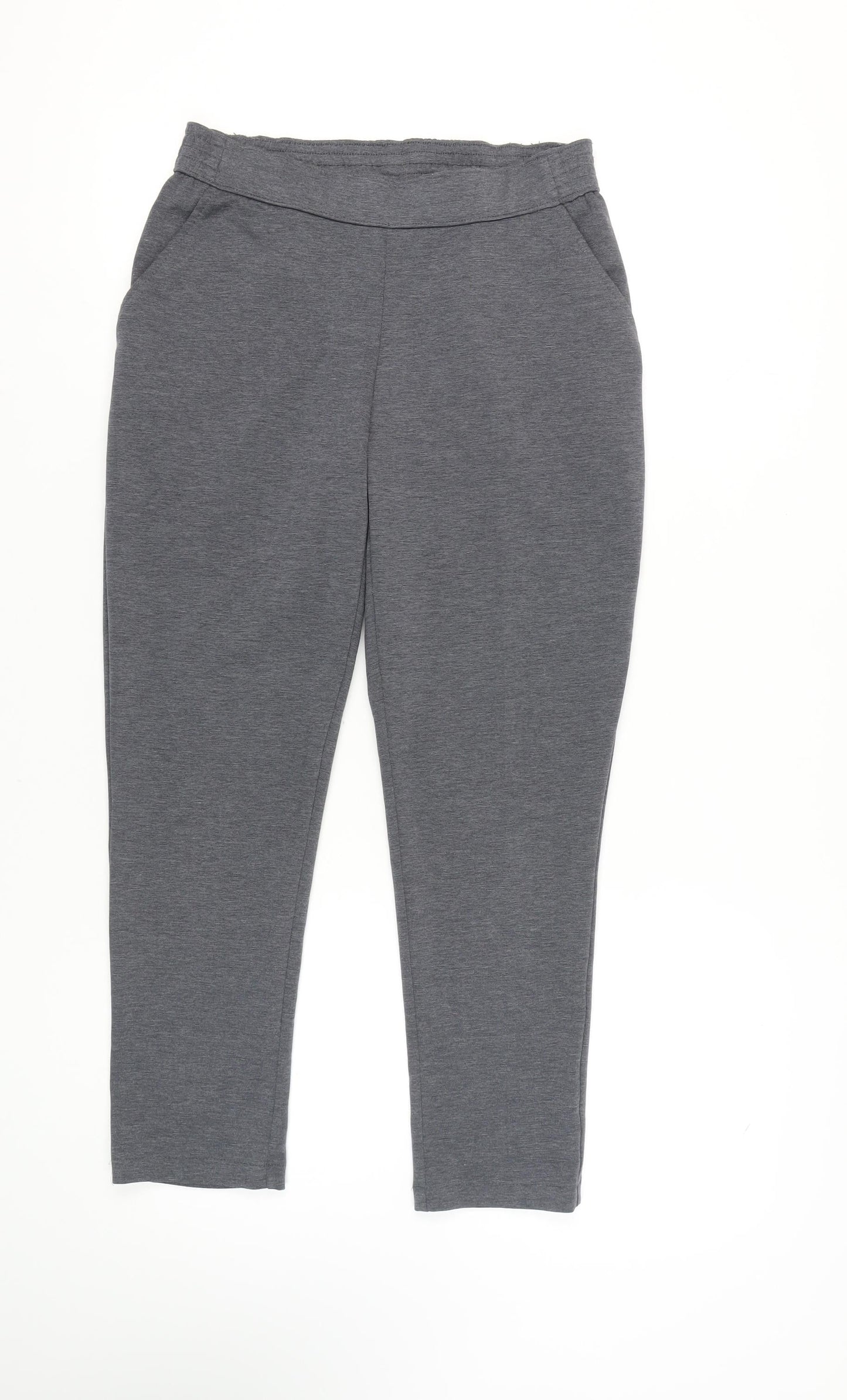 Bonmarché Women's Grey Jogger Trousers Size 10