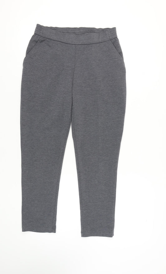 Bonmarché Women's Grey Jogger Trousers Size 10