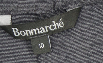 Bonmarché Women's Grey Jogger Trousers Size 10