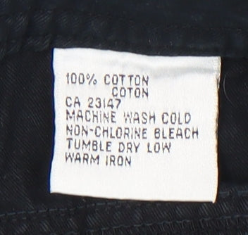 Womens UK Size 10 Talbots Regular Fit  Black Trousers