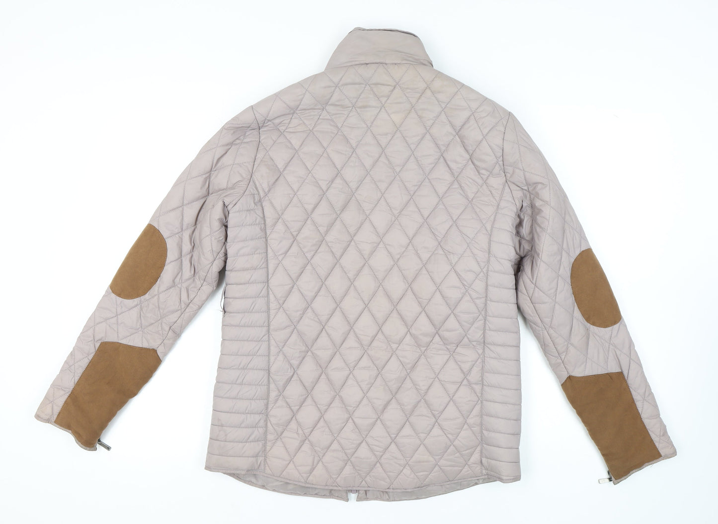 Søs Jensen Women's Beige Quilted Jacket L