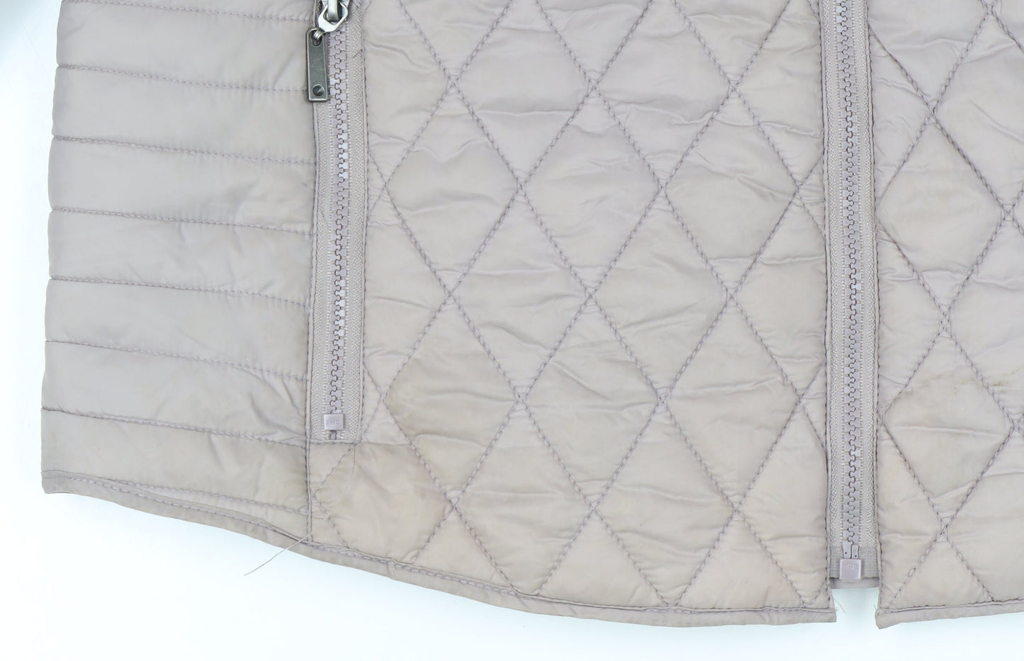 Søs Jensen Women's Beige Quilted Jacket L