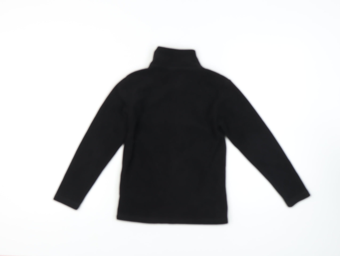Gelert Boys' Black Fleece Jacket, Size 9-10, Full Zip Casual